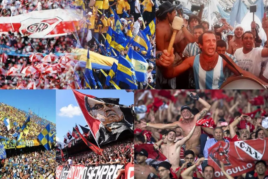 hinchas visitantess